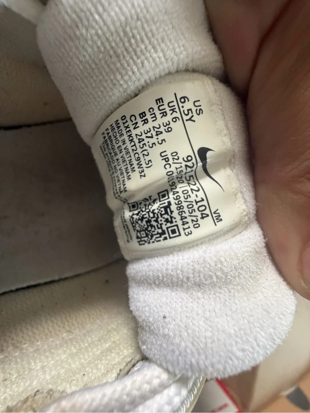 Nike Kids' White/Beige Air Max 97 Sneakers